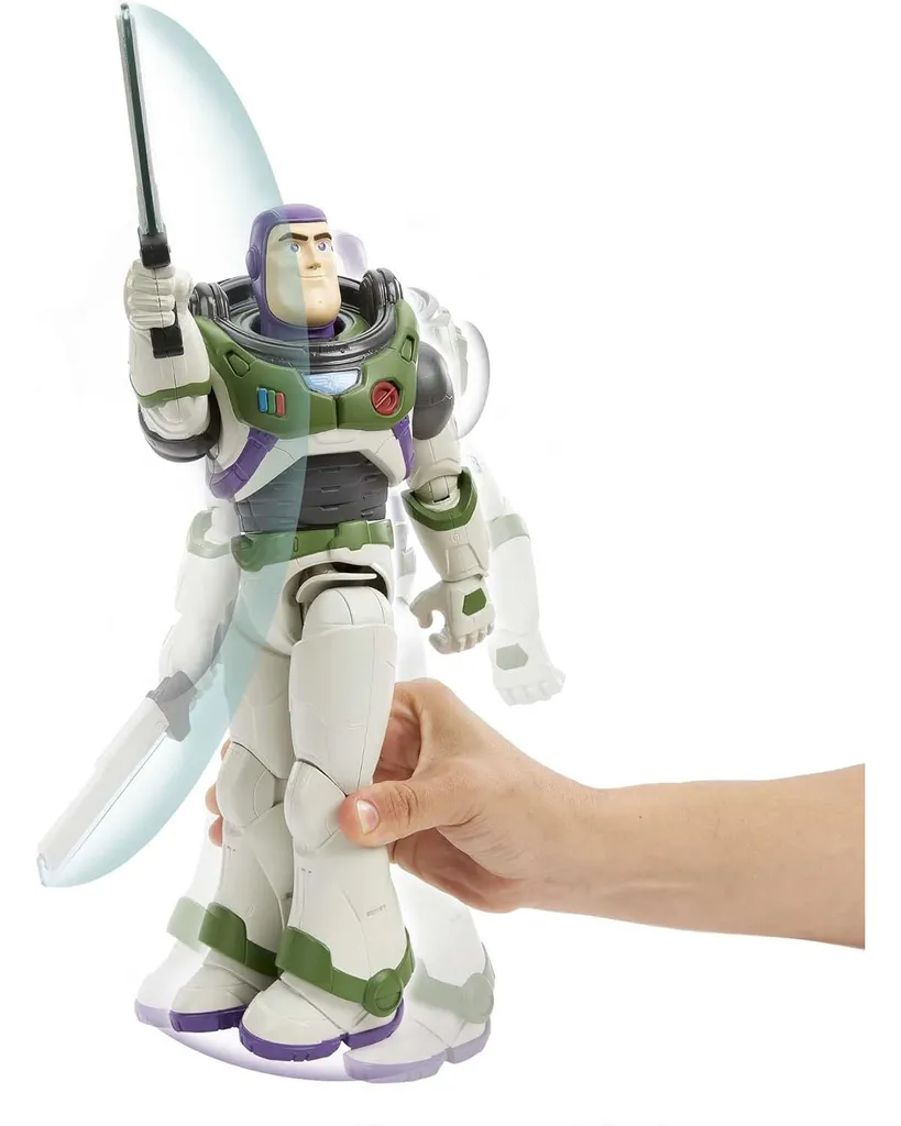 Buzz l'Éclair articulé incassable Disney Pixar avec accessoire de combat - 4