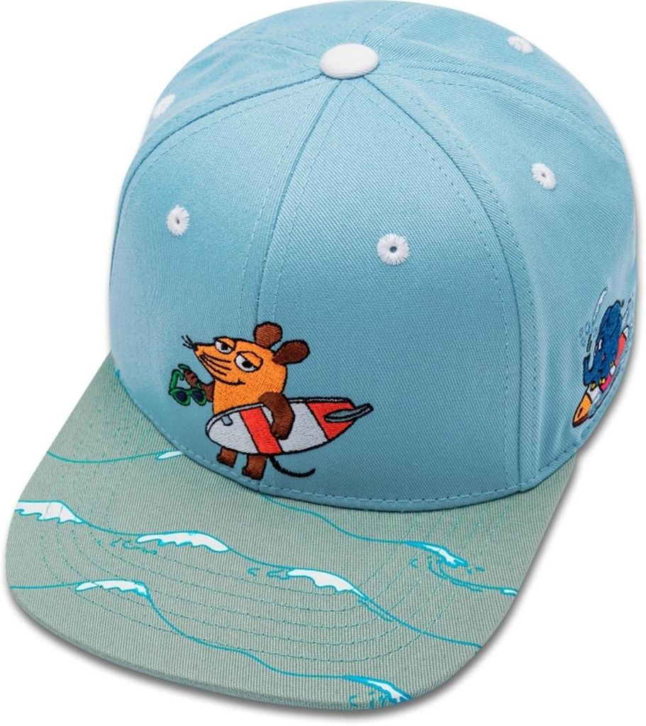 Koaa Snapback Cap Die Maus "Surfer" in blau