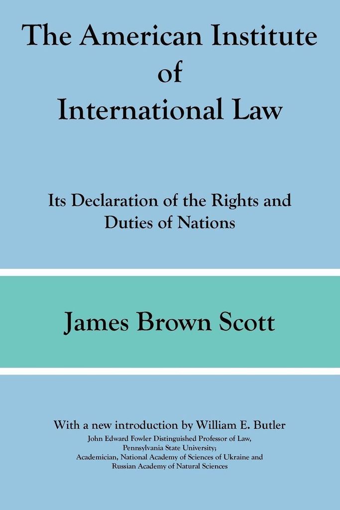The American Institute of International Law