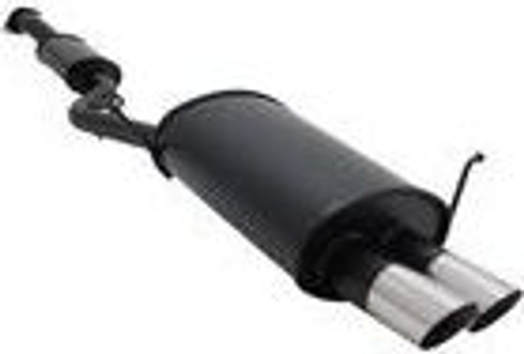 Novus Sportendschalldämpfer für BMW E36 Compact (3/C G) 2 x 76mm MS-Design
