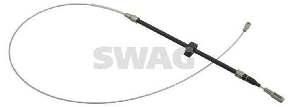 SWAG Handbremsseil Seilzug Feststellbremse passend für MERCEDES-BENZ SPRINTER 3-t Kasten (903) Hinten Links Hinten Rechts 10 92 4228