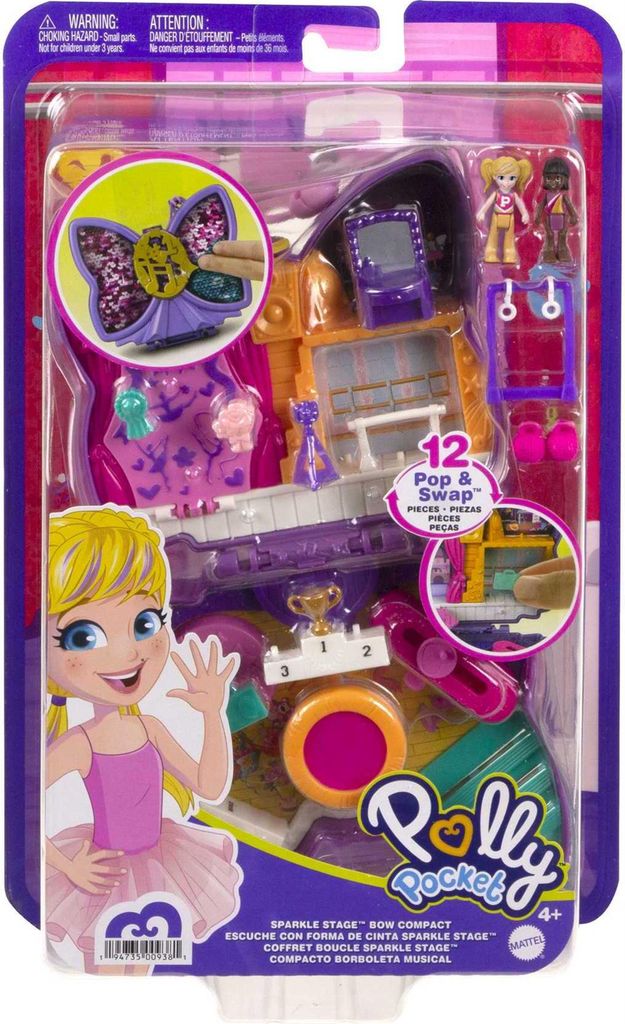 Polly Pocket HCG17, Akcja/Przygoda, 4 lat(a), Wielobarwny, Zdjęcie produktu 