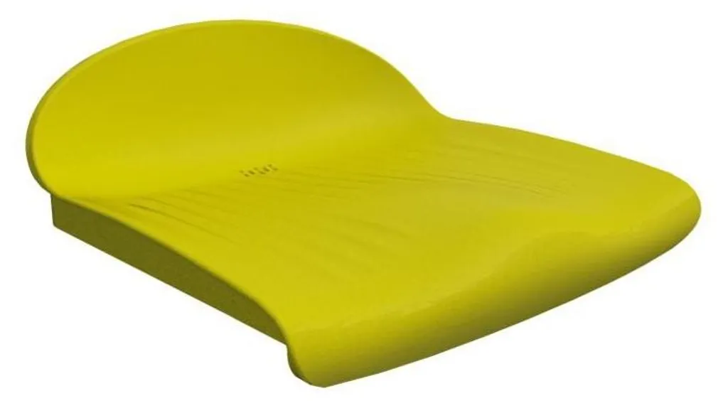 Siège Spark Sr M4 Anti-Usure sans Dossier en PVC Jaune Lavable