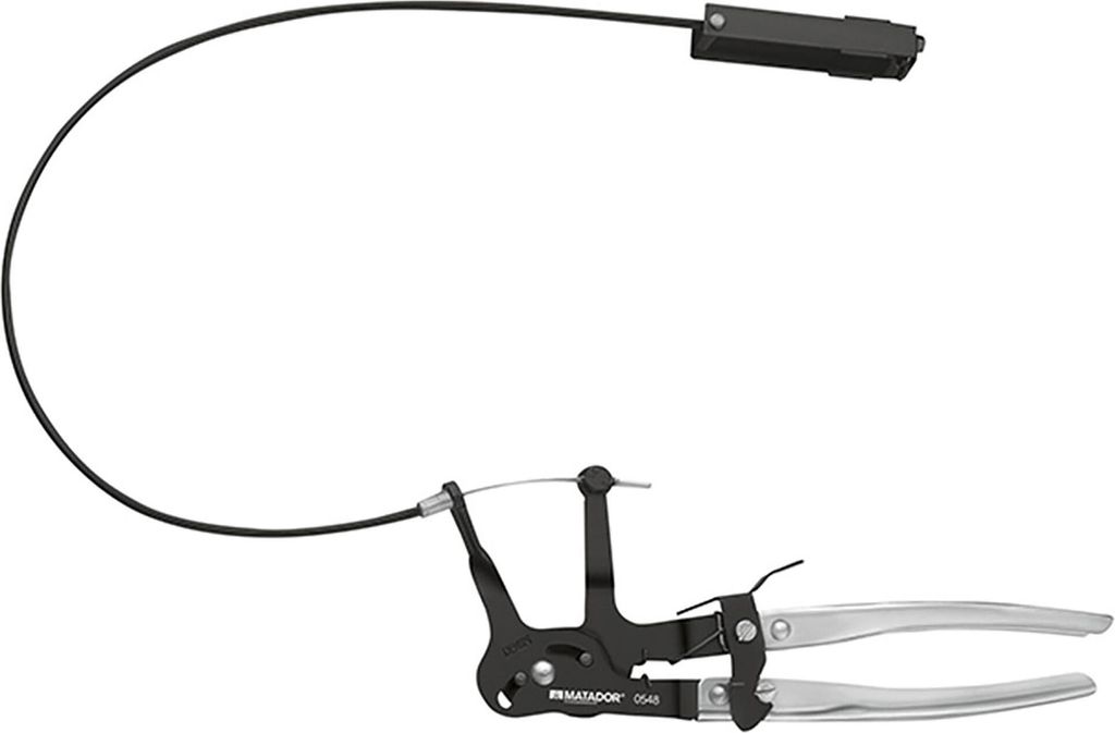 Schlauchklemmenzange mit Bowdenzug, 255 mm (10.1/4"