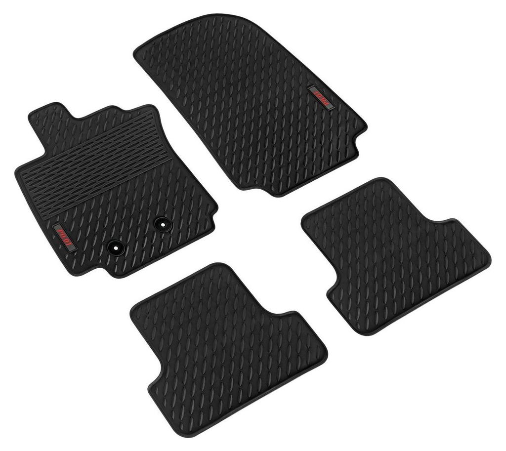 Pilot, Set Maßgefertigte Matten aus Öko-Gummi - kompatibel für Renault Clio III 3p (10/05>01/13) - Renault Clio III 5p (10/05>01/13) - Renault C...