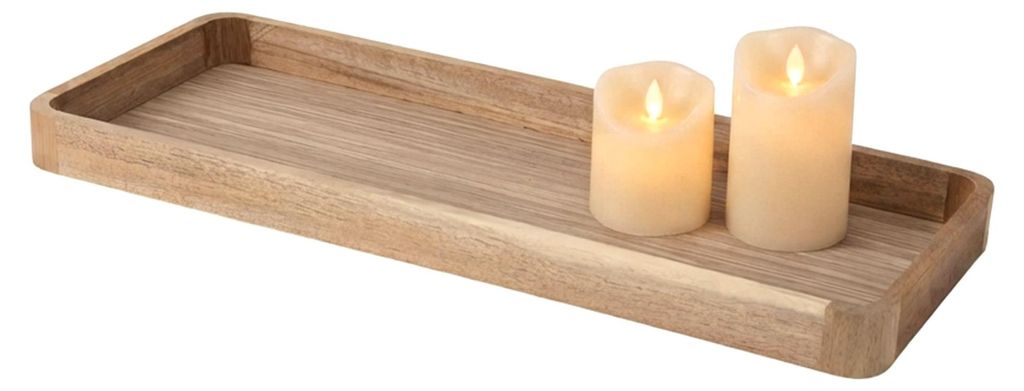 1.05 Bandeja de madera natural con esquinas redondeadas, Imagen del producto 