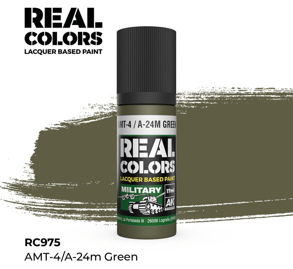 AK Interactive AMT 4 / A 24M Green (17ml) (RC975)