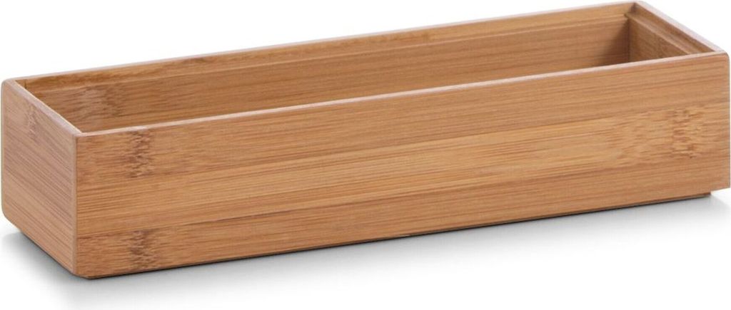 Aufbewahrungsbox aus Bambus, 23 x 7,5 x 5 cm