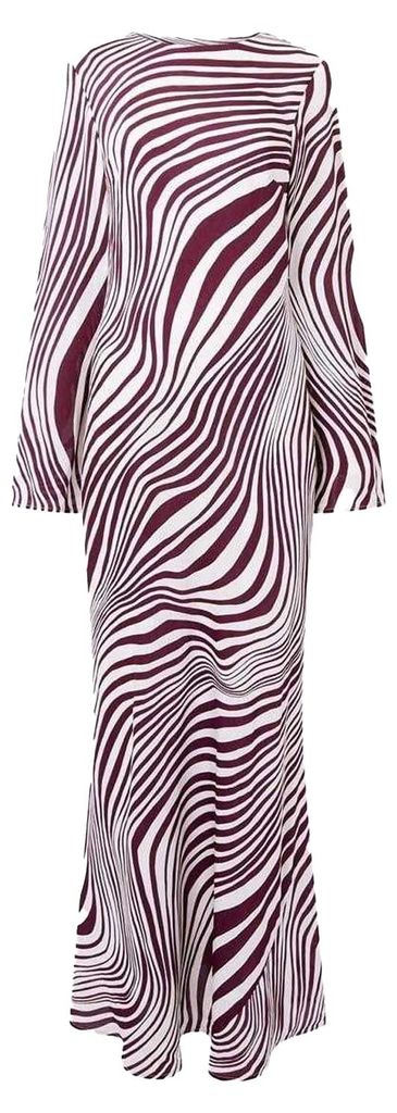 French Connection - "Ziggy" Maxikleid für Damen, Rundhalsausschnitt GT22327 (36 DE) (Weiß)