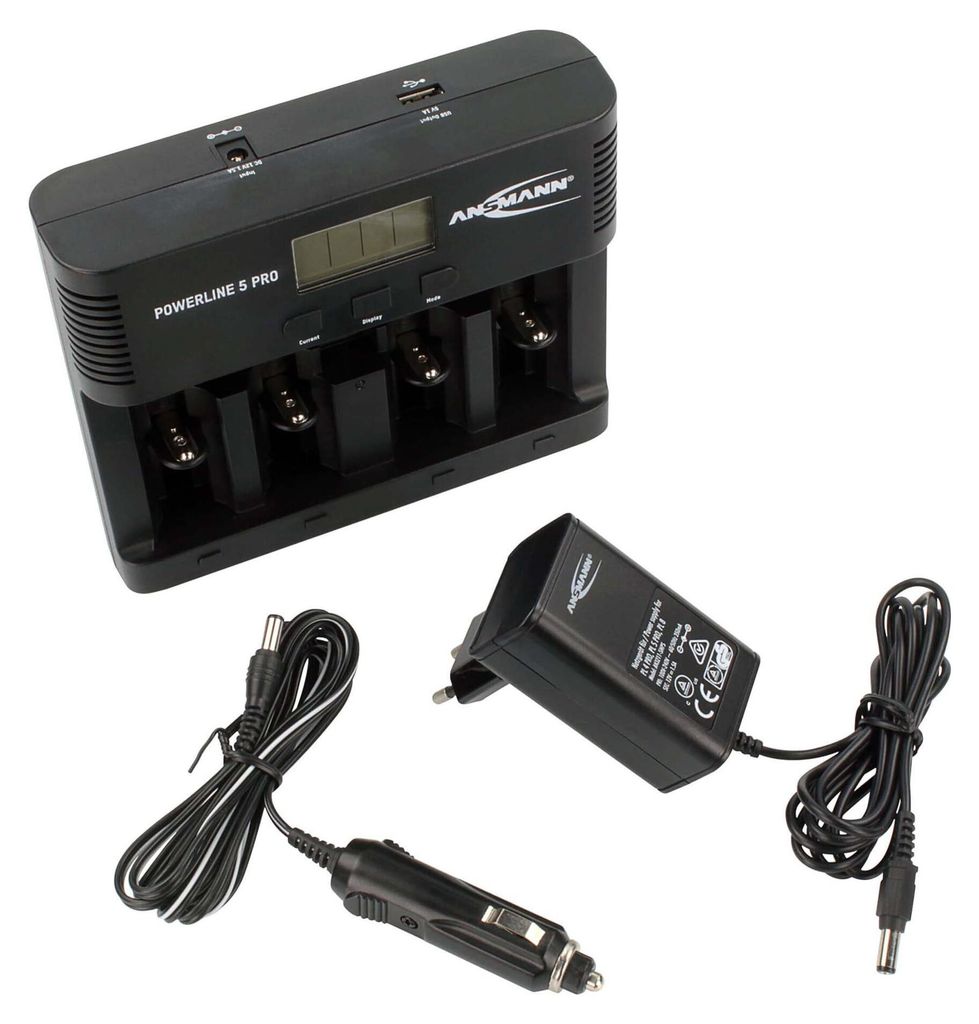ANSMANN 1001-0018 Powerline 5 Pro Akku-Ladegerät Imagen del producto 