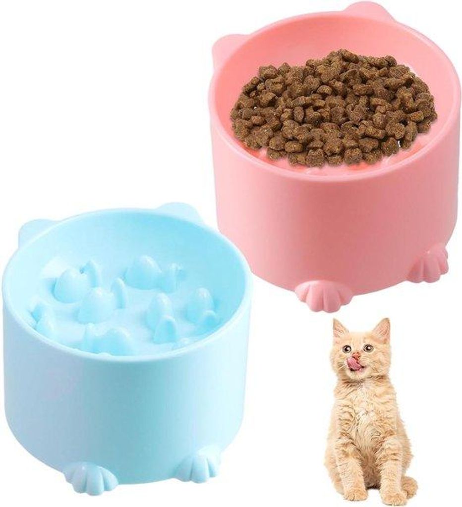 Zwei-stufiger erhöhter Anti-Schub-Katentransporter Anti-Slipping-Katentransporter Komfort-Katentransporter mit Antislip-Matte für Katzen und klei...