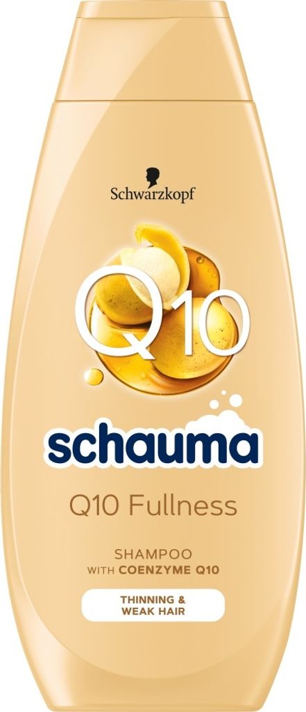 Schauma Q10 Volume Shampoo voor fijn en zwak haar, 400 ml Productafbeelding 