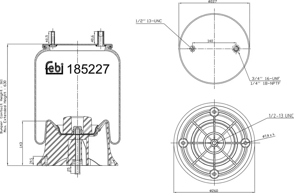 Réparer Fuite Suspension Arrière avec le Soufflet Pneumatique 185227