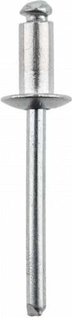 50x Hogert Technik Niet HT2C171 4.8mm 18mm Aluminium