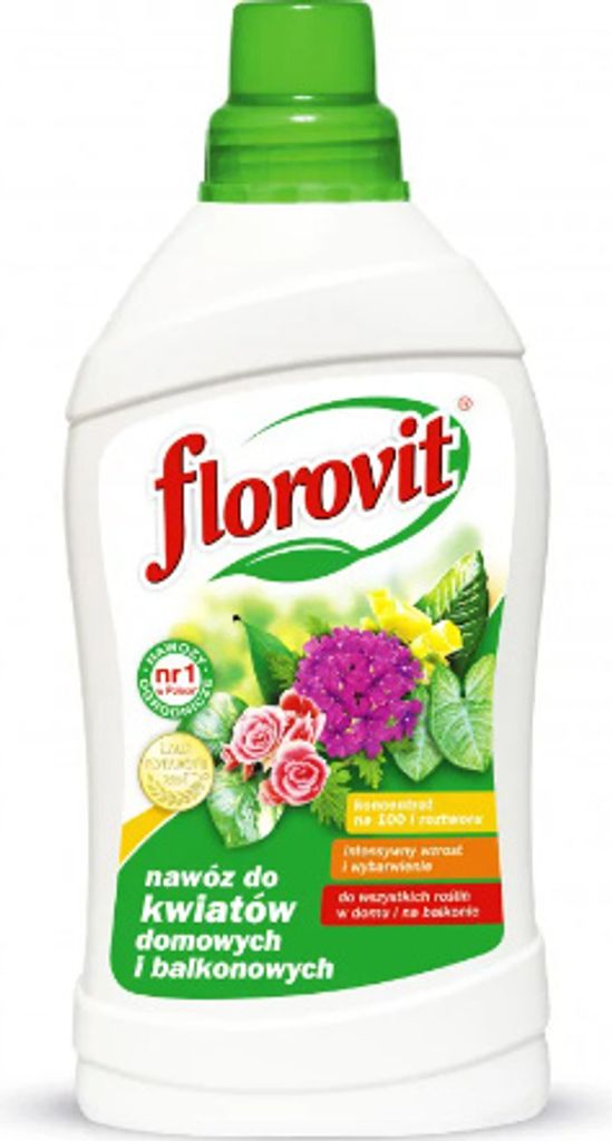 Florovit für Haus- und Balkonblumen Flasche 1kg Produktbild 