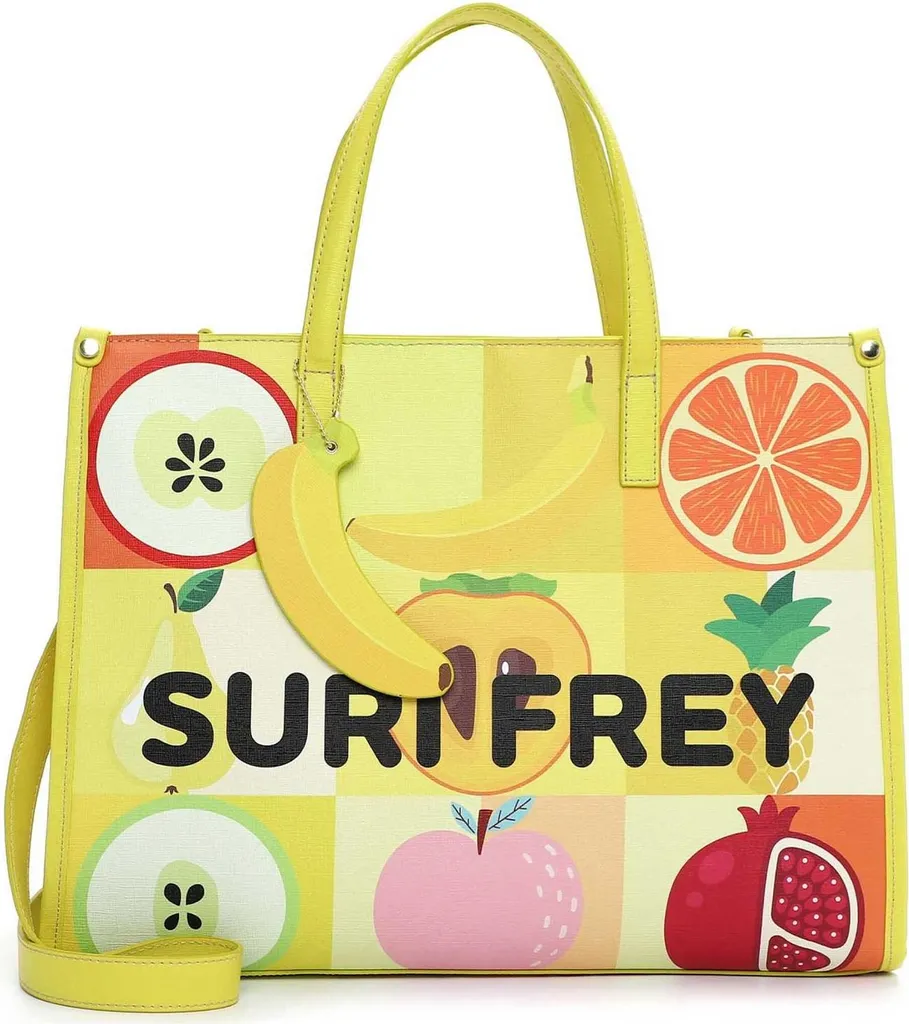 Sac à Main City Shopper Jaune SFY Issy SURI FREY - Grand Format Stylé