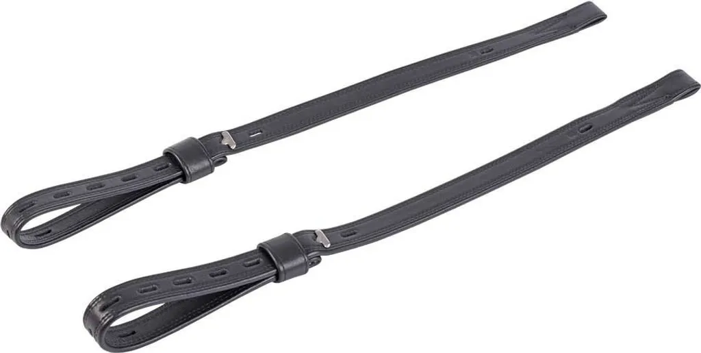 Ceinture Équitation Enfant et Femme Cuir Noir Harry's Horse 60 cm Noir