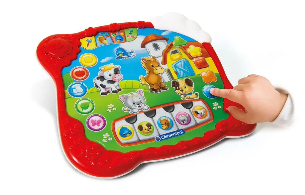 Ferme Musicale Interactive Clementoni - 10+ Chansons et Sons d'Animaux - 3