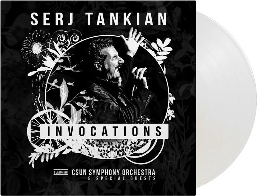 Album Live Invocations Serj Tankian Double Vinyle Blanc 180g Numéroté