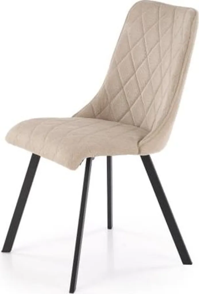 Chaise ergonomique beige K561 anti mal de dos pour repas prolongés