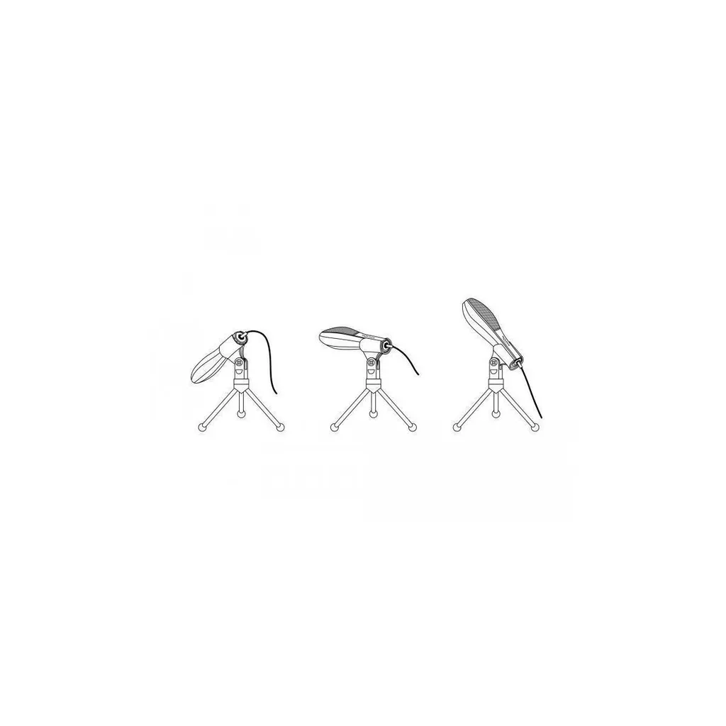 Delock Microphone USB à Condensateur avec Support Stable pour PC Mac - 4