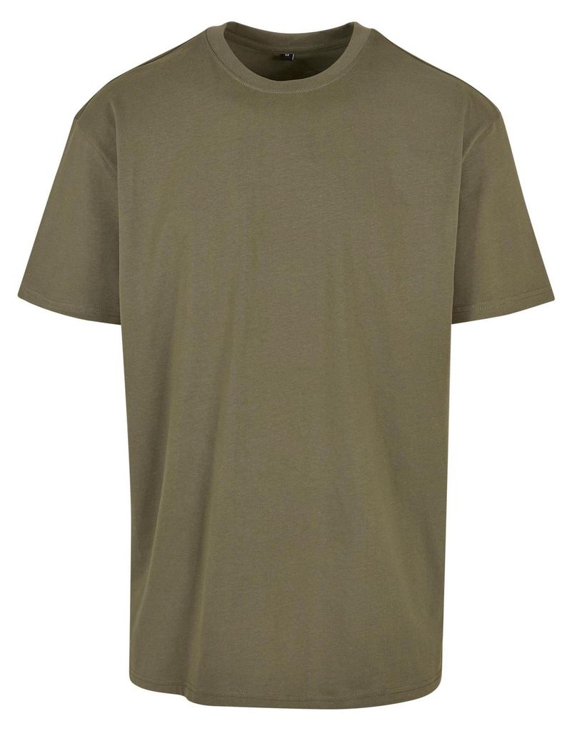 Build Your Brand - T-Shirt für Herren/Damen Uni LT2579 (XL) (Oliv)