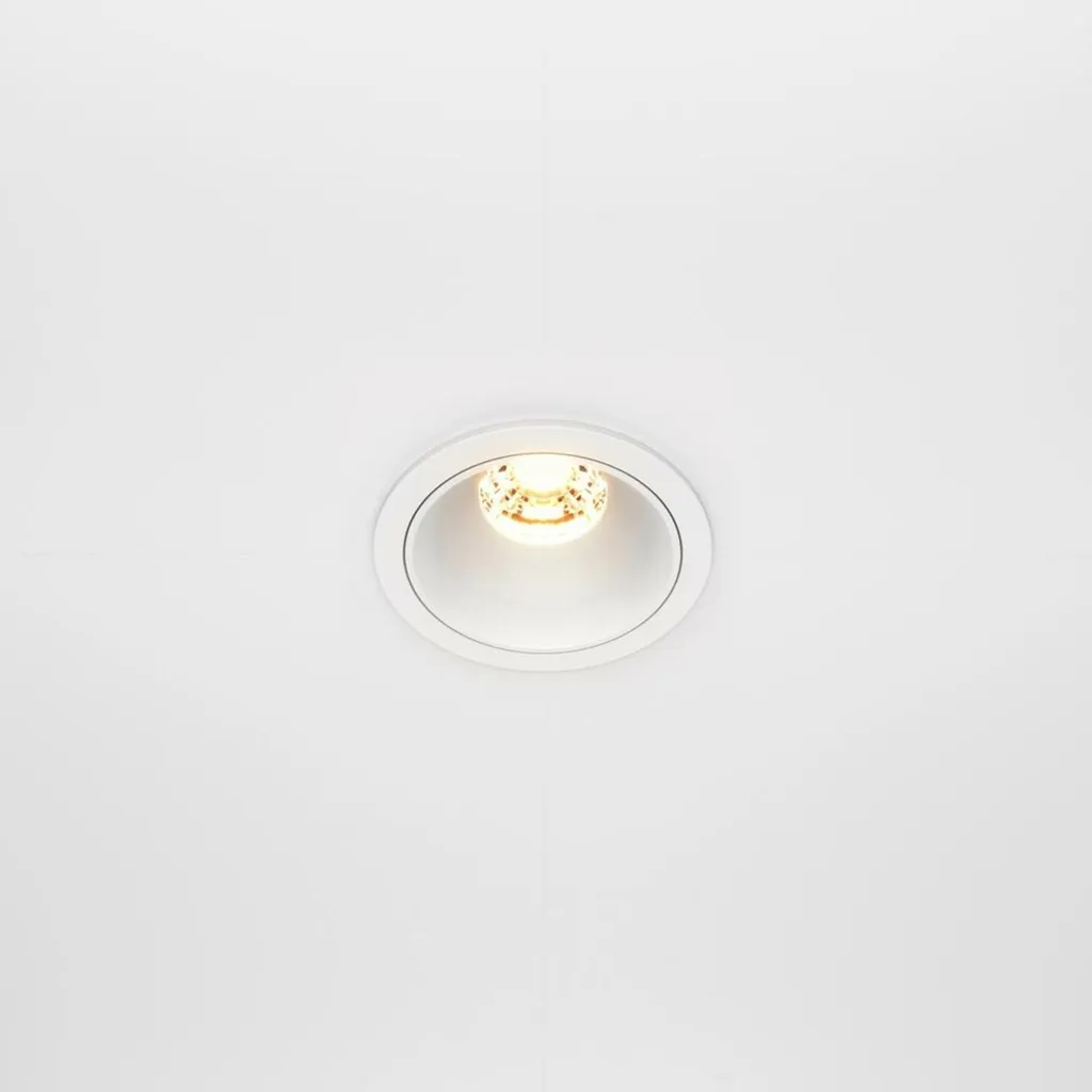 Éclairage Encastré LED pour Salon et Chambre 10W 2700K Maytoni Alfa RD
