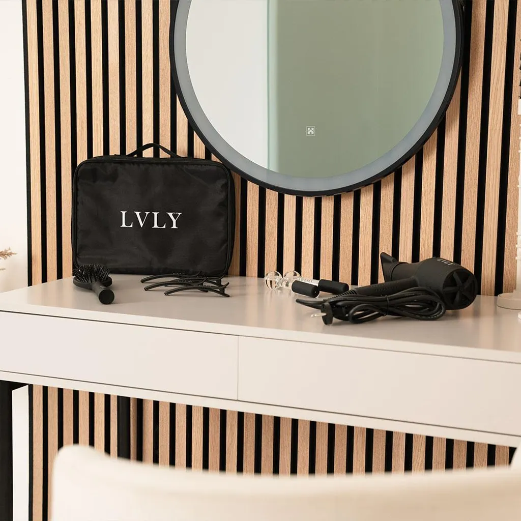 Coiffeuse LVLY Table de Maquillage Compacte pour Gagner de la Place - 6
