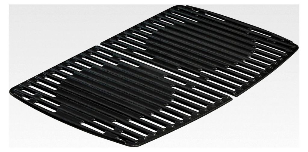 Grillroste für Explorer und Urban Serie, zweigeteiltes Gussrost mit integrierter Flammenabdeckung, optimale Hitzespeicherung und -verteilung, emai...