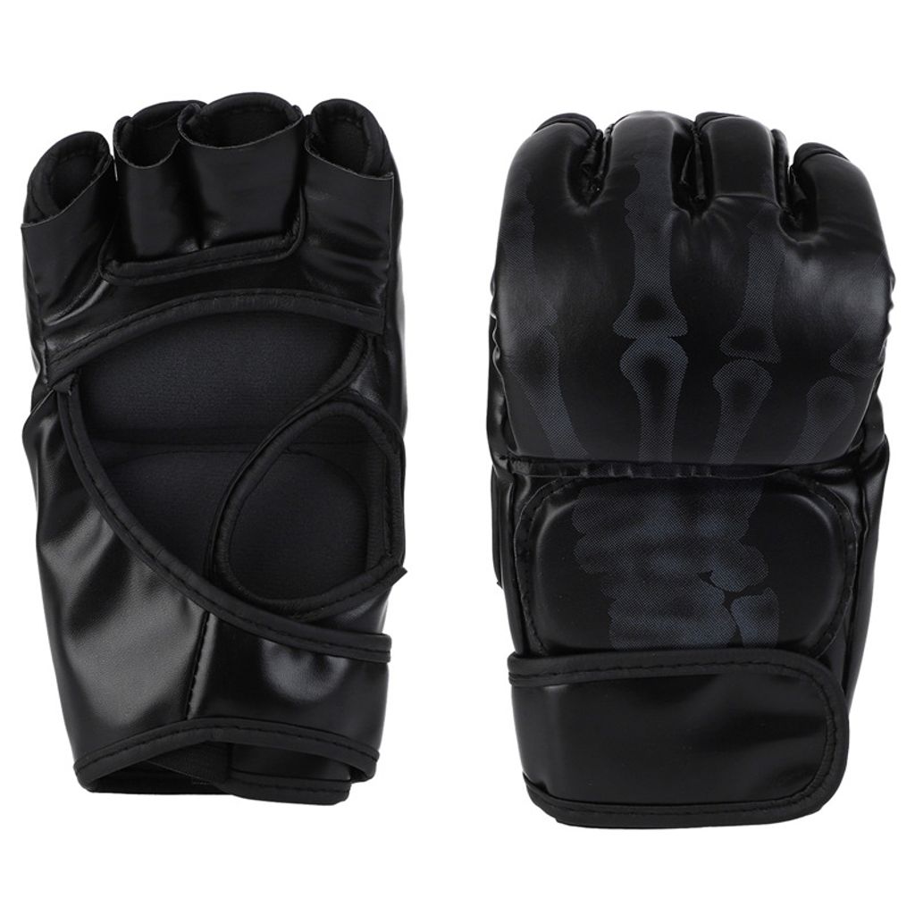 MMA Handschuhe, Halbfinger MMA Boxhandschuhe mit Produktbild 2