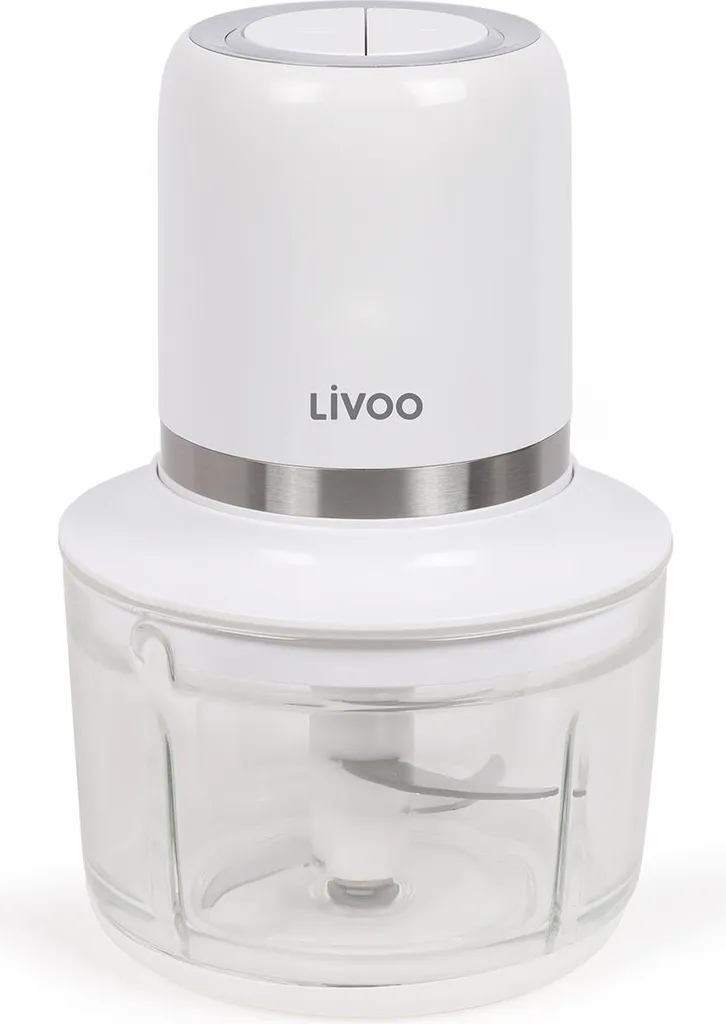 Hachoir 1.2L Livoo DOP222 : Grande Capacité et Lames Inox Puissantes