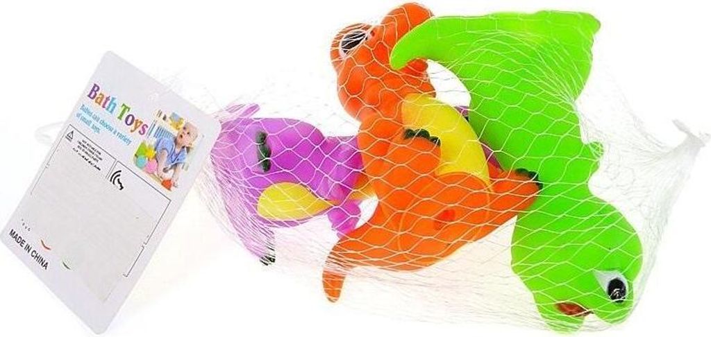 Gummidinosaurier 9,5 cm, 3 Stück (Spielzeug, Badespielzeug)