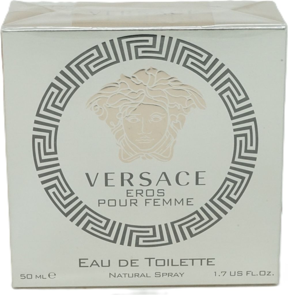 The image shows the front of a perfume box.