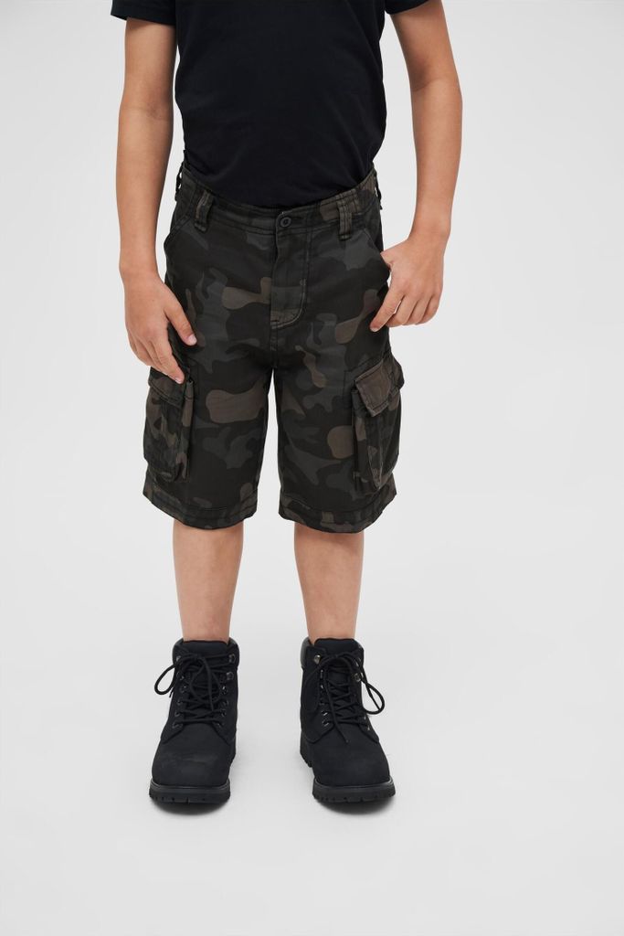 Brandit Kids BDU Ripstop Cargoshorts - Waterafstotende Korte Broek Met Veel Zakken