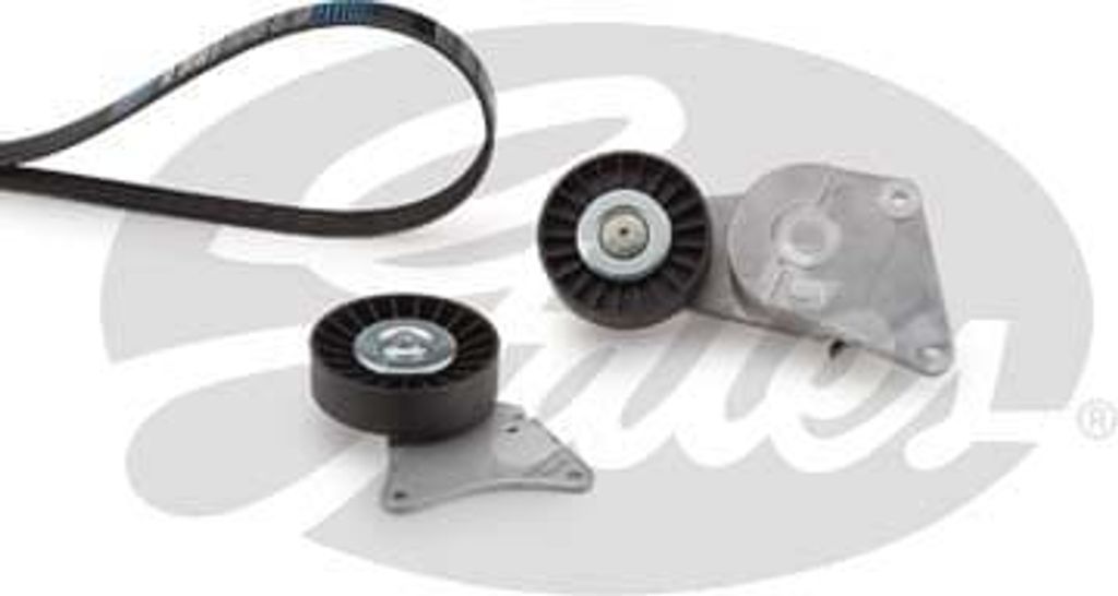 Gates K036PK1660 Keilrippenriemensatz passend für PEUGEOT 306 Schrägheck (7A, 7C, N3, N5) PARTNER Combispace (5F) 306 Cabriolet (7D, N3, N5) 406 ...