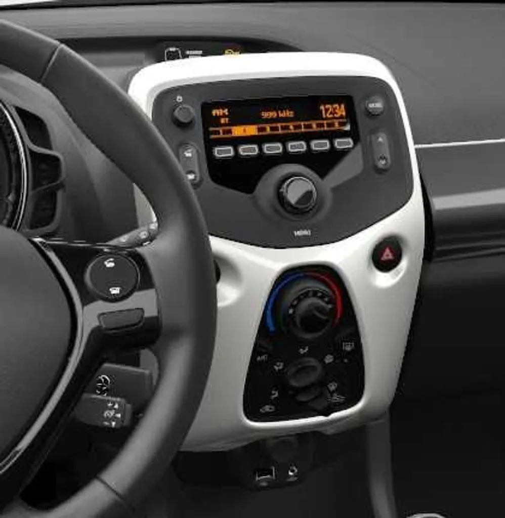 Cornice Cruscotto Bianca Originale Toyota Aygo 55405-0H070-A0 OE