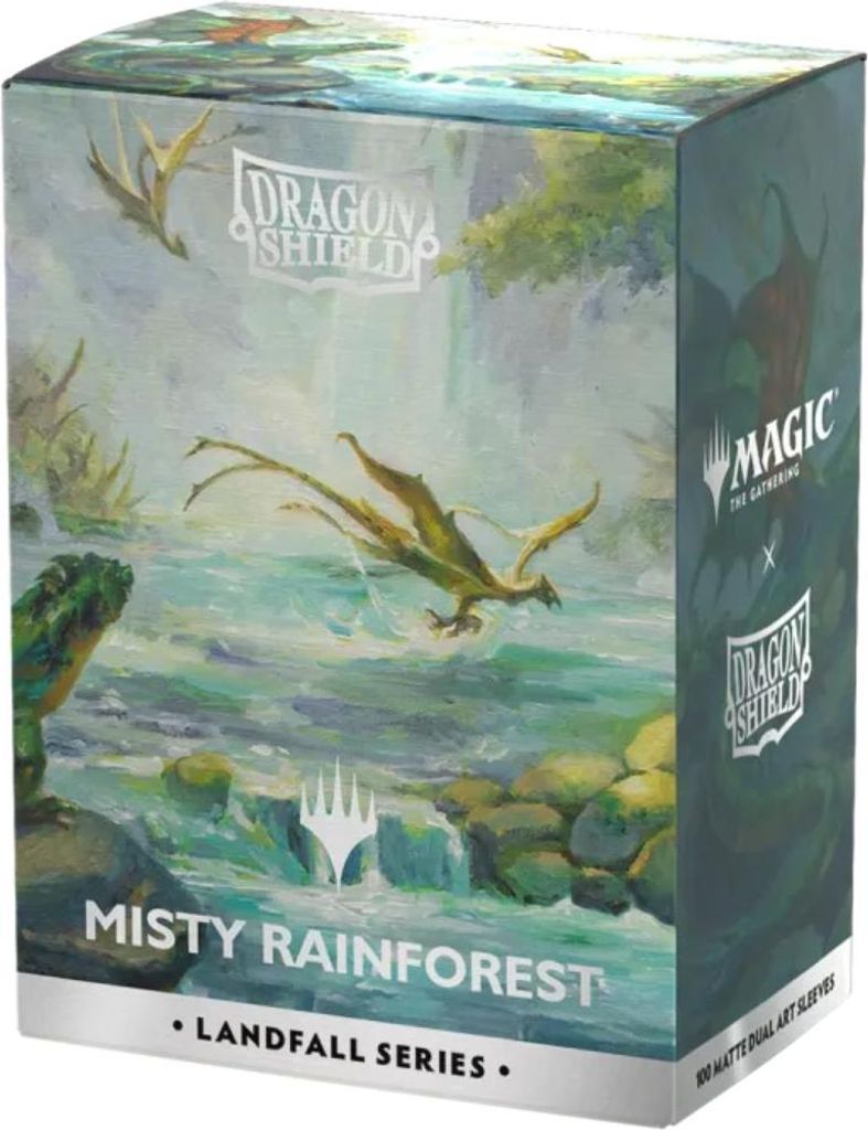 Dragon Shield Standard Size Matte Dual Art Misty Rainforest Produktbild 