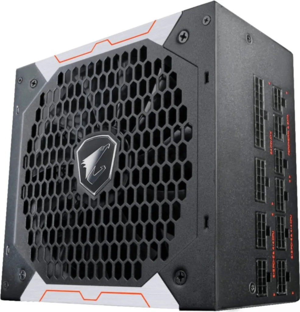 Alimentation 850W Modulaire Gigabyte GP-AP850GM avec Condensateurs Pro