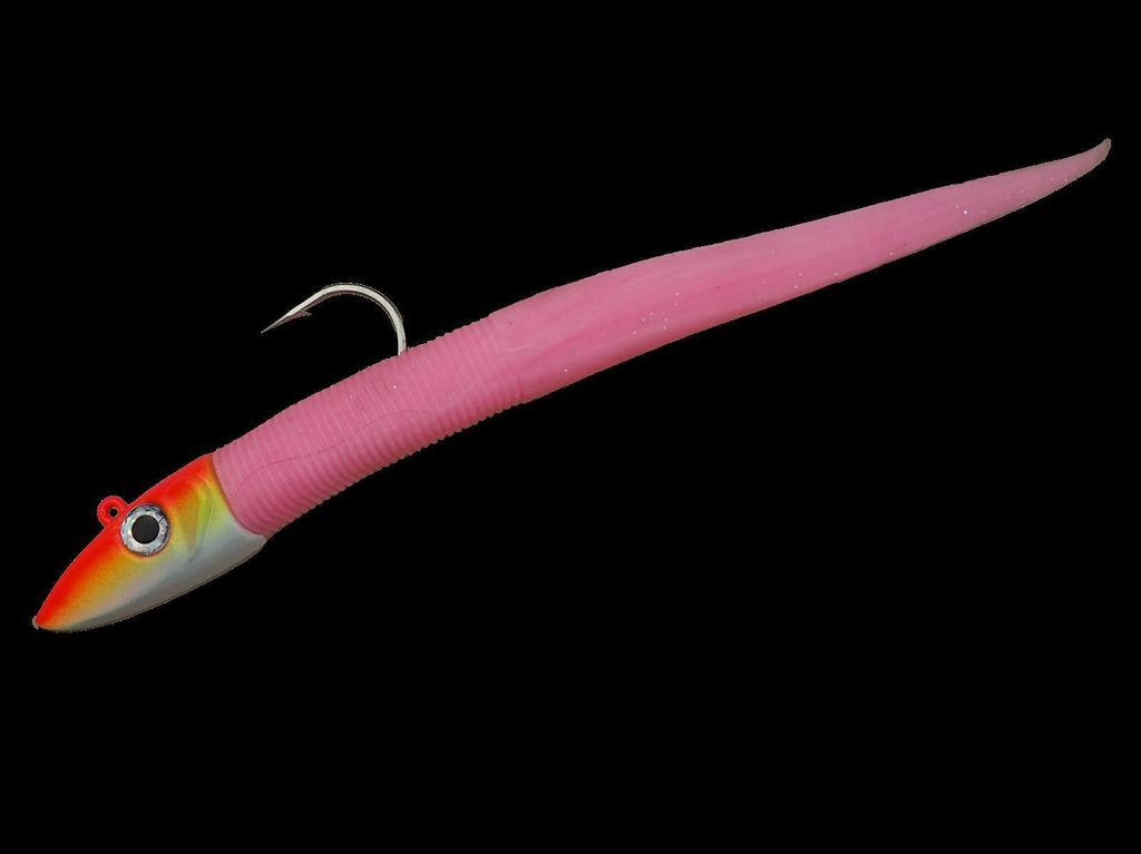 Eisele Doppelganger Draufganger m. Twitcher 125g/100g 8/0 26,5cm pink/bubble gum Ready to Fish