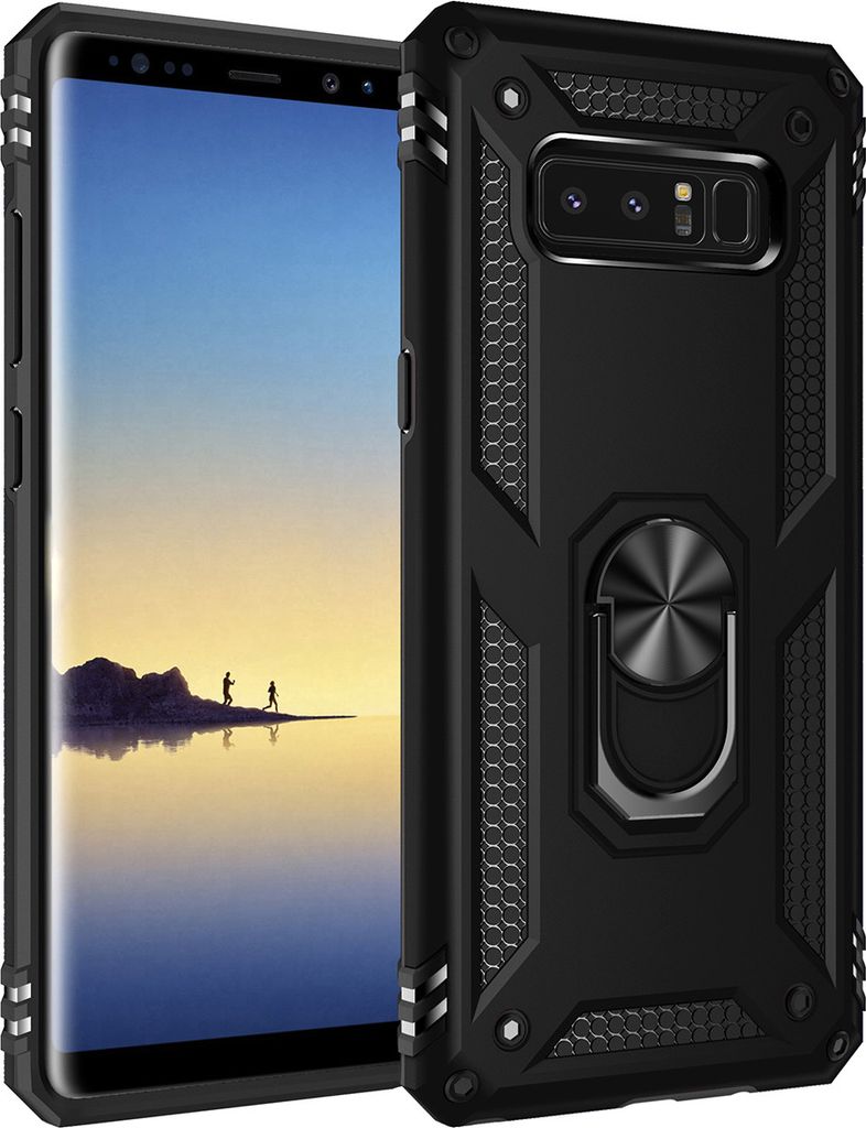 Galaxy Note 8 Case with Ring, Dual Layer Hard PC TPU, Image du produit 