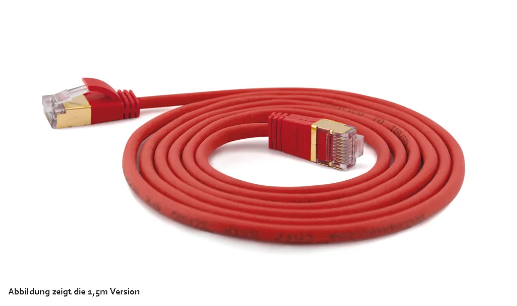 Cavo Ethernet Wantec Cat 7 Slim CU 10Gbps - Gaming Zero Latenza