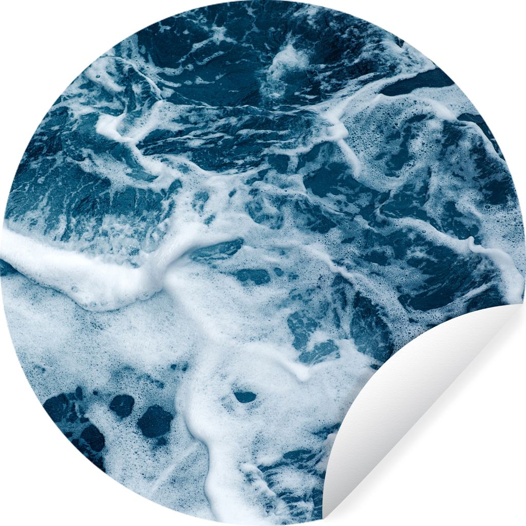 MuchoWow - Mauerkreis - Wand Bilder - Wandsticker - Wohnzimmer Dekoration - Dekoration für die Wände - Aluminium - Babyzimmer