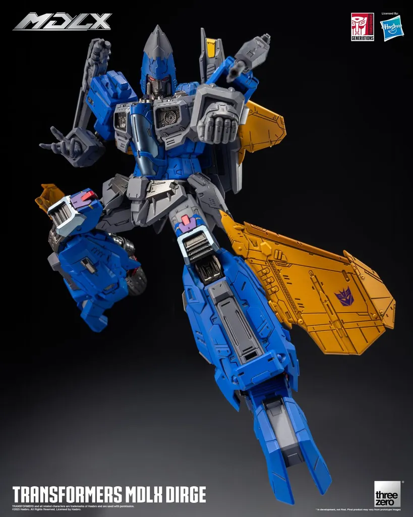 Figurine Transformers MDLX Dirge 20 cm articulée haute précision - 7