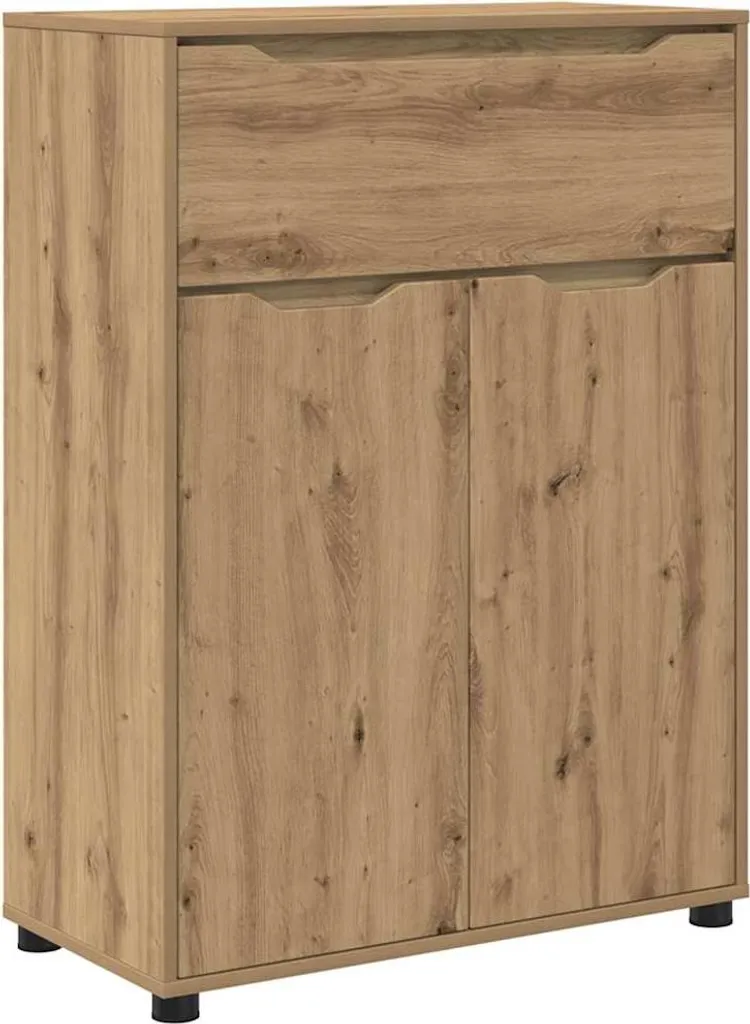 Mobiletto Bagno Design Rovere Artisan 100cm | Eleganza Moderna vidaXL