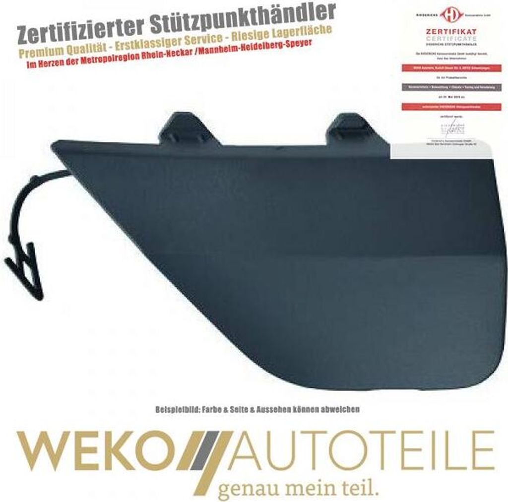 Klappe Abschlepphaken vorne DIEDERICHS 1892064 für OPEL