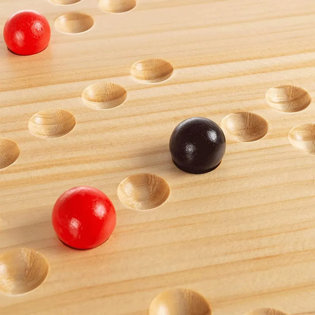 Jeu Fast Track bois marbré durable : fini les jeux en plastique fragiles