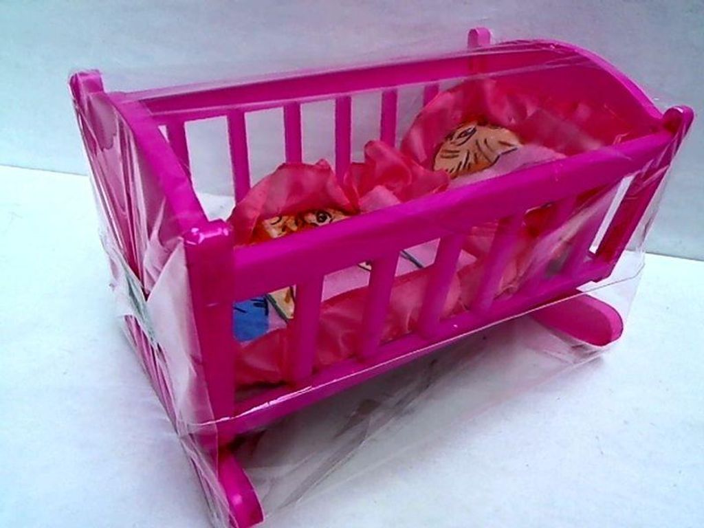Kindertraum Wiege 80073, Buchenholz Weiß, schaukelbar & feststellbar, 90x50x80 cm (L x B x H) für Babys 0-6 Monate