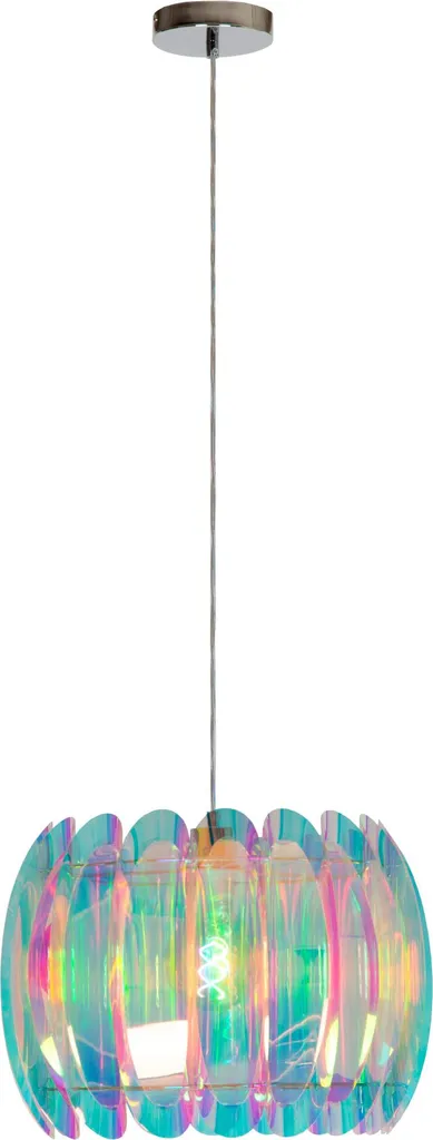 Suspension GLINSTAR Lucide multicolore 1xE27 40W plastique 160x40cm