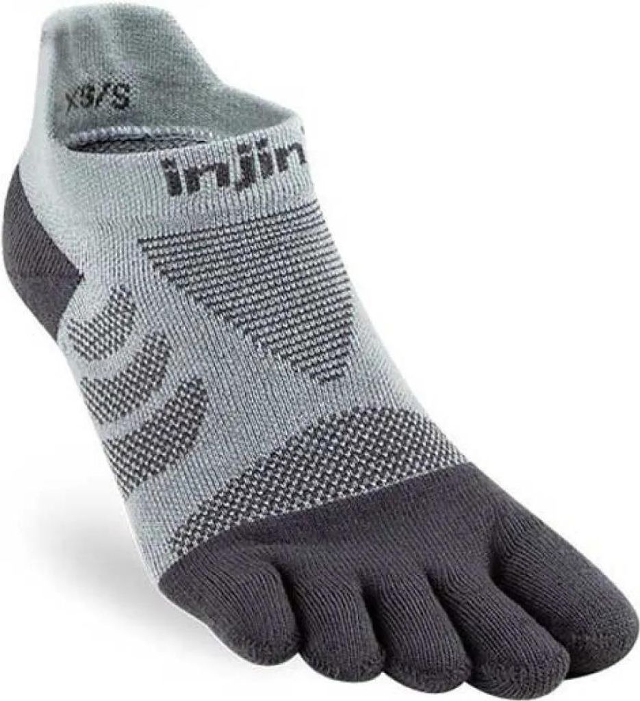 Injinji Ultra Run Unsichtbare Socken Grau EU 35-40 Frau Grau EU 35-40
