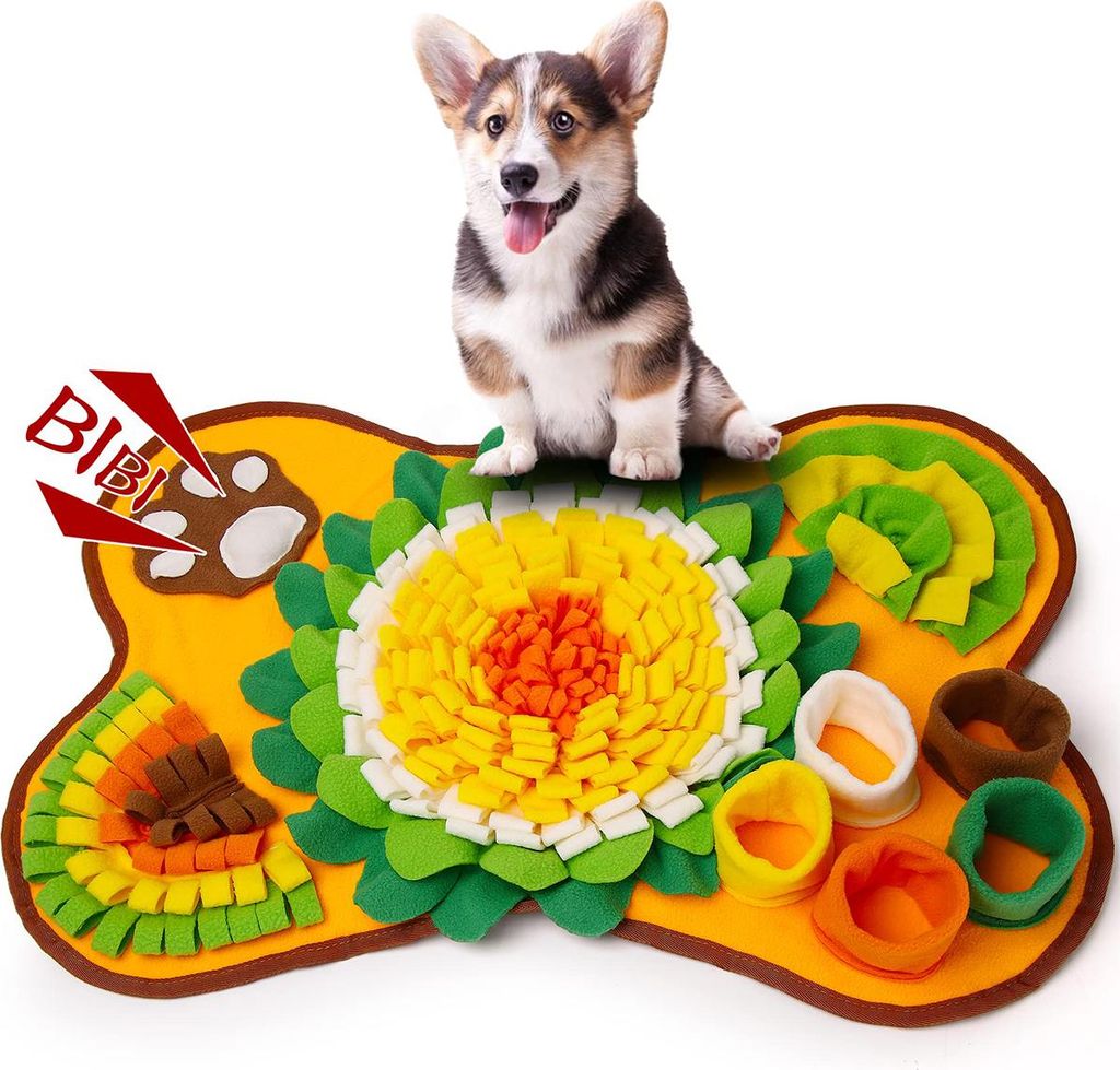 Schnüffelteppich für Hunde | Interaktive Trainingsmatte & Produktbild 